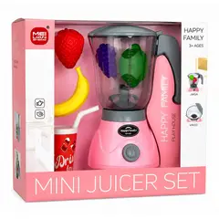 GENERICO - Licuadora de Juguete Mini Juicer Set con Luces, Frutas y Vaso