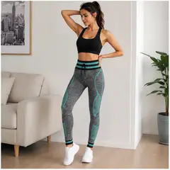 OEM - Licra Deportiva Para Mujer Fitness Estandar Verde