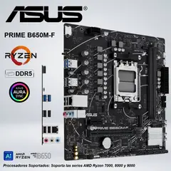 ASUS - PLACA AMD RYZEN PRIME B650M-F DDR5