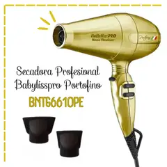 Babyliss Pro - Secadora Profesional BabylissPro Portofino DORADO - BNTG6610PE