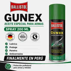 BOTEXPHARMA - ACEITE ESPECIAL PARA ARMAS BALLISTOL SPRAY 200 ML (ALEMANIA)