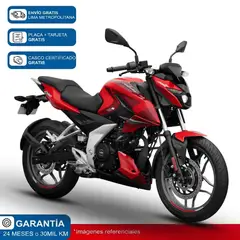 PULSAR - Motocicleta BAJAJ N160 FI - Rojo.