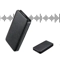NEO DIGITAL - Grabadora de voz Q95 cargador portátil inalámbrico 16GB