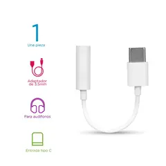 GENERICO - Cable Adaptador De Audífono A Tipo C Reforzado