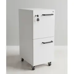 LA BODEGA DEL MUEBLE - ARCHIVERO RODANTE WHITE -