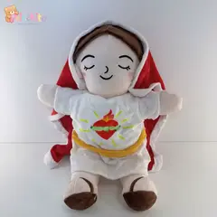 PRO - Peluche Virgen Maria que Respira Con Sonidos, Luces y Movimiento