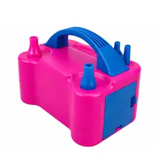 GENERICO - Inflador Eléctrico para Globos Profesional Doble Boquilla Alta Potencia Portátil 220V
