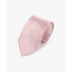 Andrew'S Ties - Corbata Color Rosado Bebé Sólido