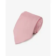 Andrew'S Ties - Corbata Color Rosado con Finas Líneas