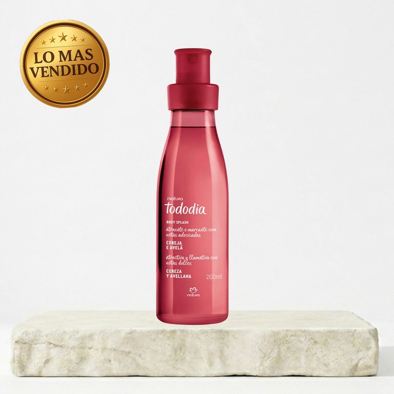 BODY SPLASH TODODIA CEREZA Y AVELLANA EAU DE TOILETTE 200 ML
