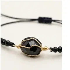 SM - Pulsera Turmalina Negra para la Protección