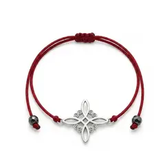 SM - Pulsera Nudo de Bruja para la Protección - Hilo Rojo