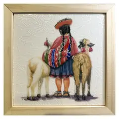 KANTU - PACK CUADROS CHOLITAS 18X18 CU