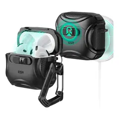 ESR - Esr-funda Para AirPods 4, Compatible Con Magsafe,color Negro