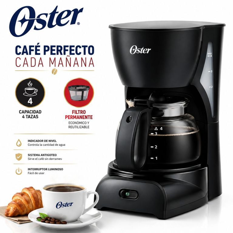 Cafetera BVSTDCDR5B053 4 tazas