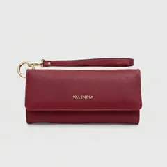 VALENCIA LEATHER - BILLETERA GRNADE DE CUERO PARA MUJER