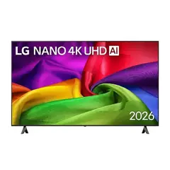 LG - Televisor 55 " NANO 4K UHD AI NU80 Smart TV 2026