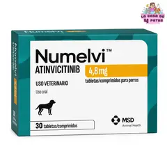 MSD - Numelvi tabletas para perros 4.8mg-Uso veterinario
