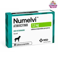 MSD - Numelvi tabletas para perros 7.2 mg-Uso veterinario