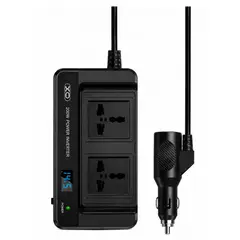 GENERICO - Inversor de Corriente para Auto 200W USB-C Carga Rápida