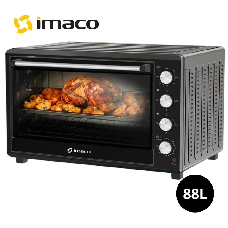 Horno Eléctrico Rostizador 88L HEB88R Negro
