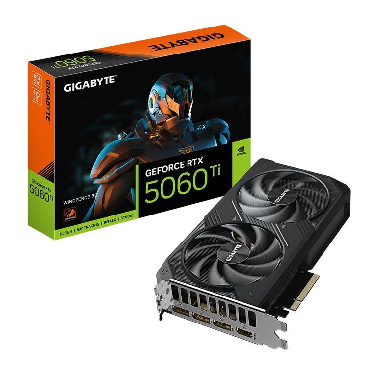 Tarjeta Gráfica Geforce Rtx 5060 Ti, 8Gb Gddr7, Pcie 5.0, Displayport Y Hdmi, Ren