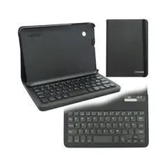 ADVANCE - Estuche Con Teclado Bluetooth, Color Negro, Perfecto Para Portátiles Y Tabletas