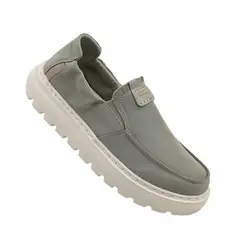 TIOZONEY - Zapatos Hombre Casual Blanco