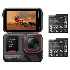 Insta360 - Cámara deportiva ACE PRO 2 Paquete Doble batería