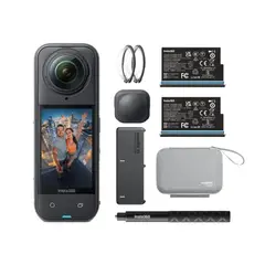 Insta360 - 8K X5 Cámara de acción All-round Set Negra