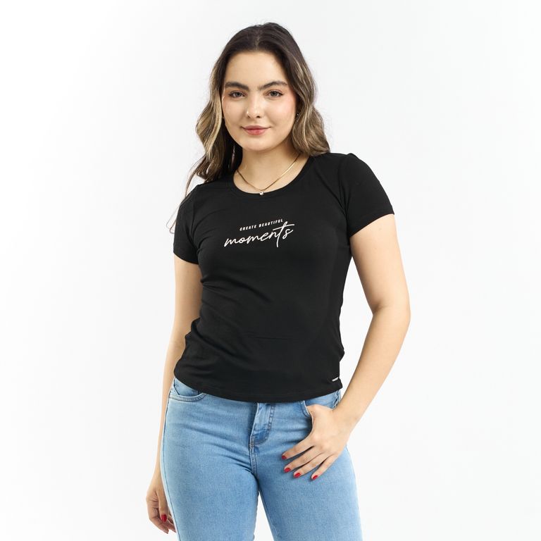 POLO BÁSICO IVORY MUJER PARADA111 LISBETH