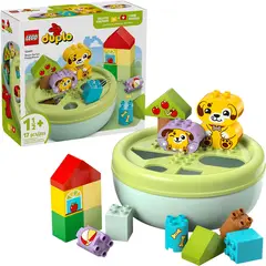 LEGO - DUPLO Mi primer clasificador de formas Casa de cachorro, set 10441