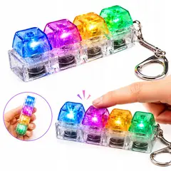 GENERICO - Mini Teclado Sensorial LED Antiestrés Tipo Llavero