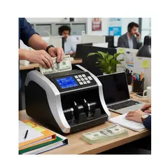 GENERICO - Maquina Contadora De Billetes Profesional y detector de billetes falsos