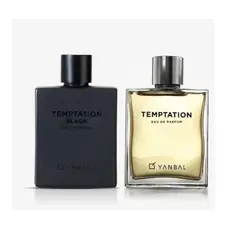 Yanbal - Duo de Perfume de Hombre Temptation y Temptation Black-