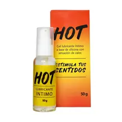 GENERICO - Gel Lubricante Íntimo HOT a Base de Silicona con Sensación de Calor 50g
