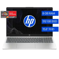HP - Laptop AMD Ryzen 7 8 GB RAM 512 GB SSD 15.6"