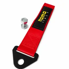 JET - Gancho de Remolque Para Auto De Tela MOMO Rojo