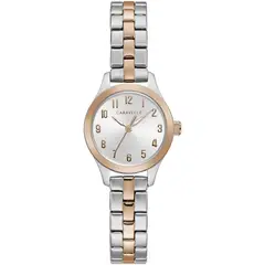 Bulova - Reloj para mujer CARAVELLE 45L175 Analógico Acero - Bicolor