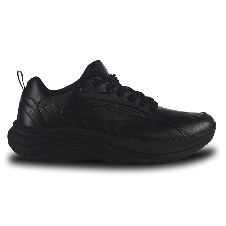 Zapatillas Urbanas Lite WK372F4 Negro Monocromático para Mujer