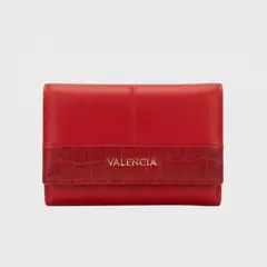 VALENCIA LEATHER - BILLETERA MEDIANA DE CUERO PARA MUJER