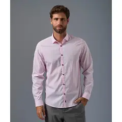 Mbo - Camisa 100% Algodón Classic Fit Hombre
