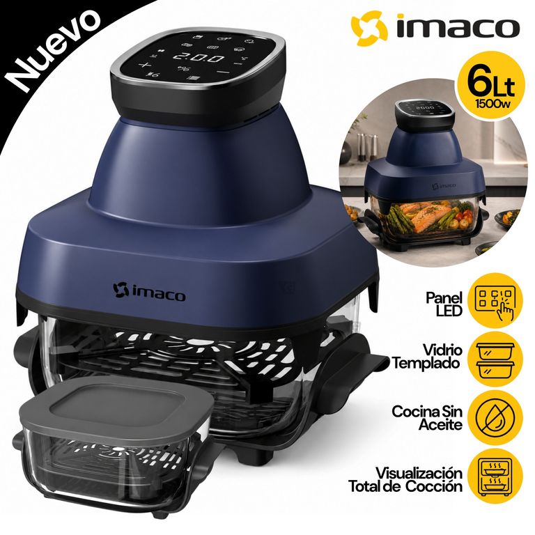 Freidora de aire 6L Dual Glass Pro AF1524VD