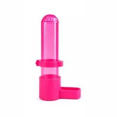 GENERICO - Bebedero Para Aves Color Fucsia Hidratación Limpia Y Segura Para Tu Pajarito
