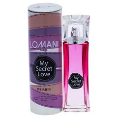 LOMANI - My Secret Love by for Women - 97 ml EDP Spray