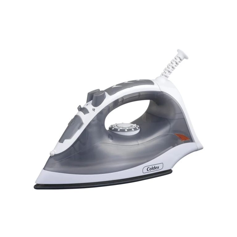 Plancha Vapor Gris Base Cerámica