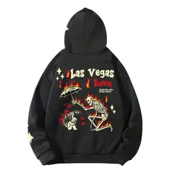 YANSUS - Polera Hombre Calavera Manga Larga