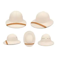 GENERICO - Casco de explorador de safari para adolescentes disfraz de Halloween