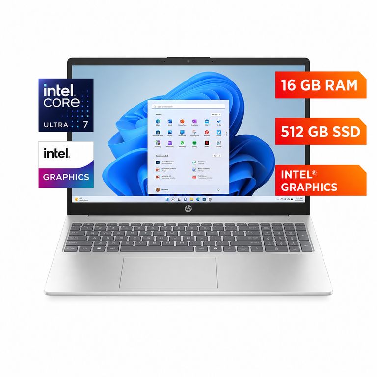 Laptop 15.6" FHD Touch Intel Core Ultra 7 255U 16GB RAM 512GB SSD Windows 11