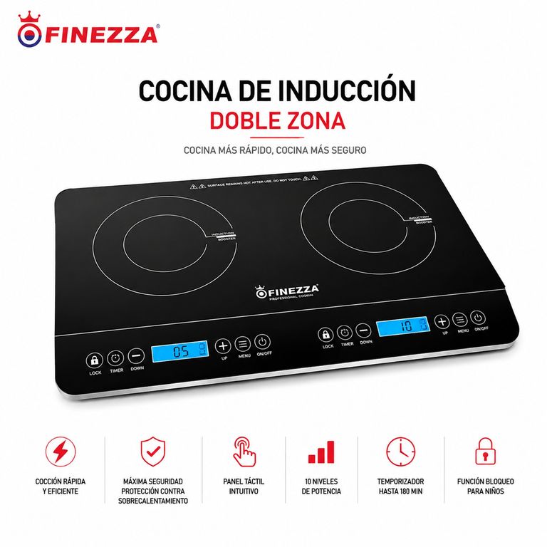 Cocina de inducción - 2 hornillas (FZ-315IN-2)